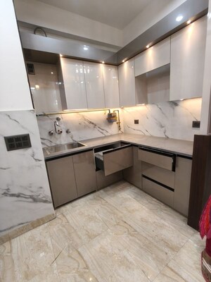 Kitchen in 2 BHK Builder Floor at Maya Homes, Indrapuram – for Rent