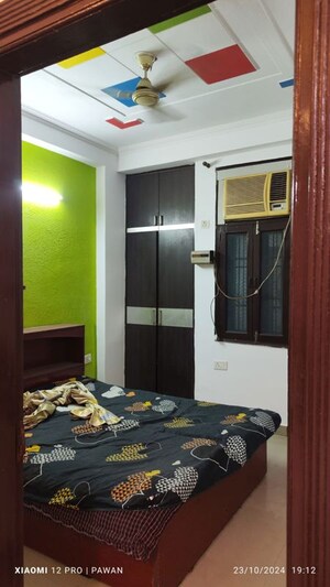 Living Room in 2 BHK Builder Floor at Maya Homes, Indrapuram – for Rent