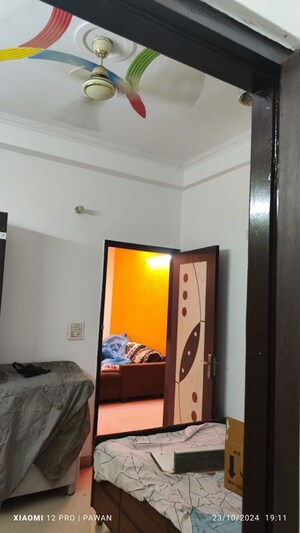 Bedroom in 2 BHK Builder Floor at Maya Homes, Indrapuram – for Rent