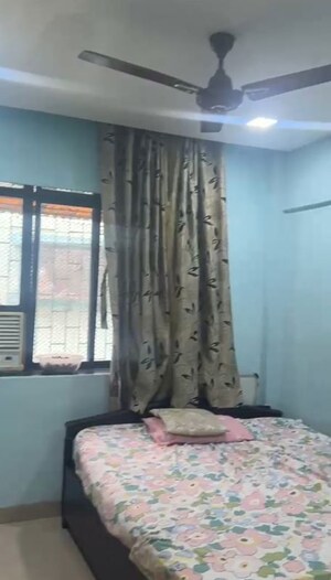 Bedroom in 2 BHK Apartment at Sector 15 Kopar Khairane – for Rent