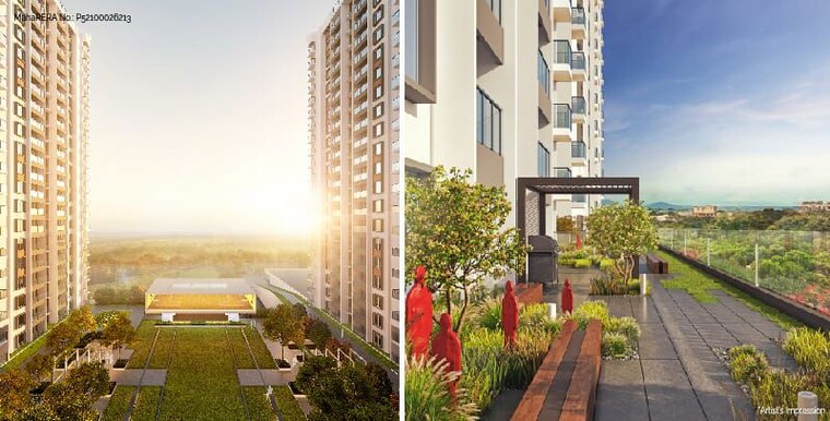 Exterior View, dosti-greenscape 4 Bedroom 1395 Sq.Ft. Apartment In Hadapsar Pune 10585716