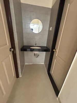 Bathroom in 2 BHK Apartment at Kunal CHS, Nerul – for Rent