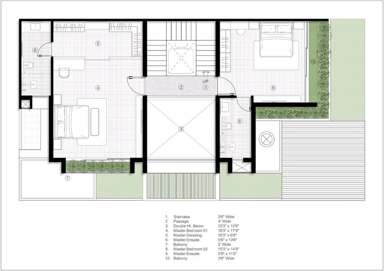 Floor Plan, dehgam 4 Bedroom 613 Sq.Yd. Villa In Dehgam Gandhinagar 10584815
