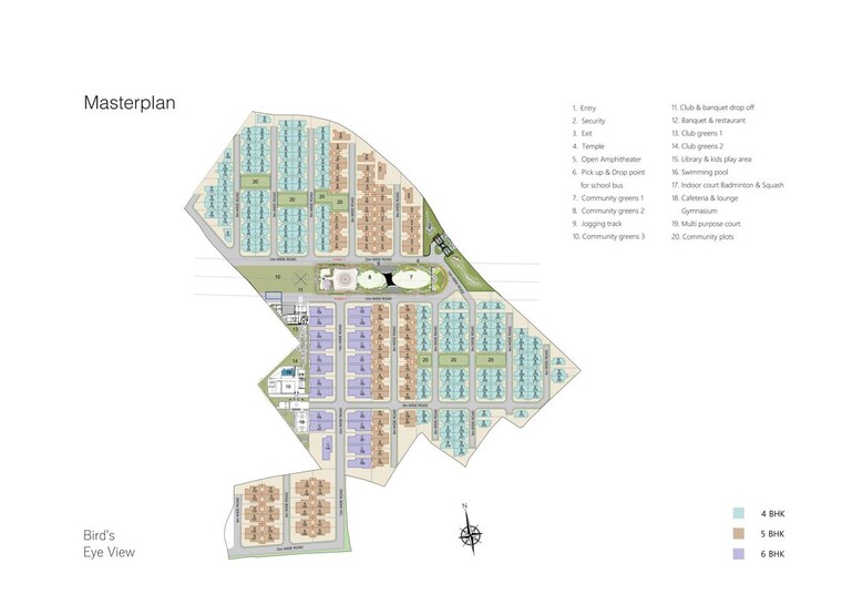 Master Plan, dehgam 4 Bedroom 613 Sq.Yd. Villa In Dehgam Gandhinagar 10584815