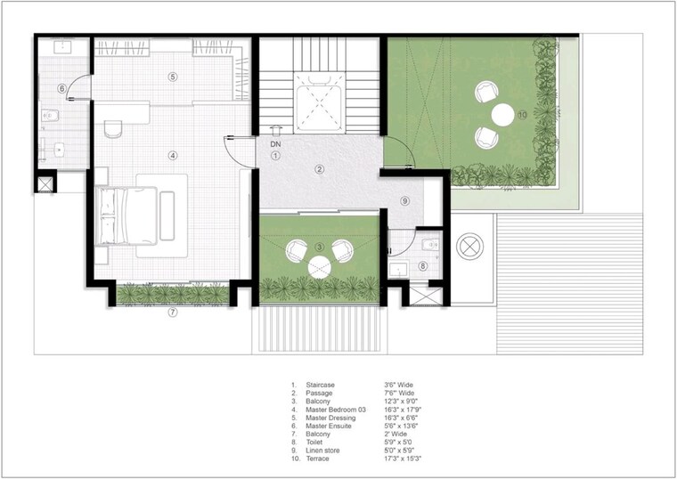 Floor Plan, dehgam 4 Bedroom 613 Sq.Yd. Villa In Dehgam Gandhinagar 10584815
