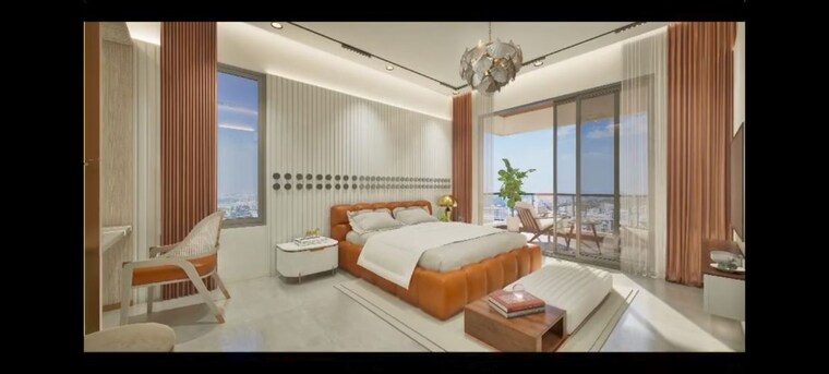 Bedroom, baner 3 Bedroom 1400 Sq.Ft. Apartment In Baner Pune 10585766