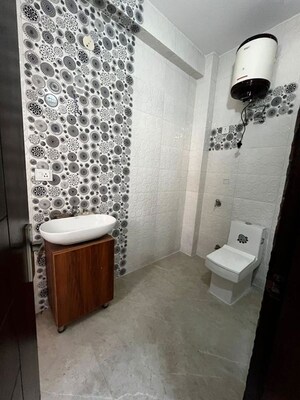 Bathroom in 2 BHK Builder Floor at Mandi – for Rent