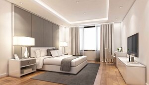 Bedroom in 3 BHK Apartment at Bramhacorp August Towers, Kalyani Nagar – for Sale