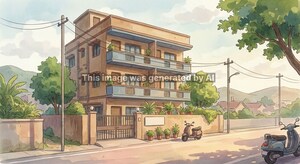  Apartment – Exterior View View at Undri - for Sale