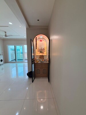 Building Lobby in 3 BHK Apartment at Aparna Zenon, Puppalaguda – for Rent