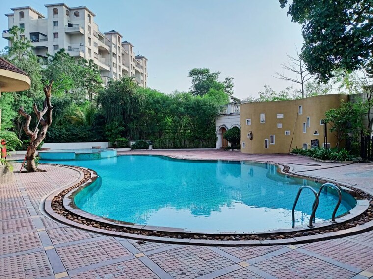 Swimming Pool, nyati-meadows 2 Bedroom 1280 Sq.Ft. Apartment In Wadgaon Sheri Pune 10585883