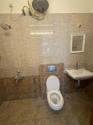 Bathroom in 3 BHK Apartment at Richmond Premier, Richmond Road – for Rent