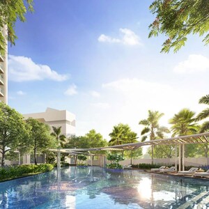 Swimming Pool in 3 BHK Apartment at Vian Vayu, Kollur – for Sale