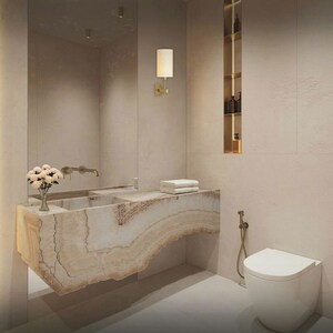 Bathroom in 6+ BHK Independent House at Mansa Devi – for Rent