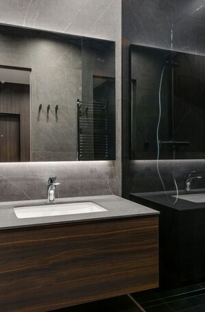 Bathroom in 6+ BHK Independent House at Mansa Devi – for Rent