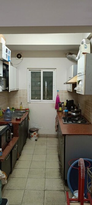 Kitchen in 3 BHK Apartment at Antriksh Golf View - II, Sector 78 – for Rent