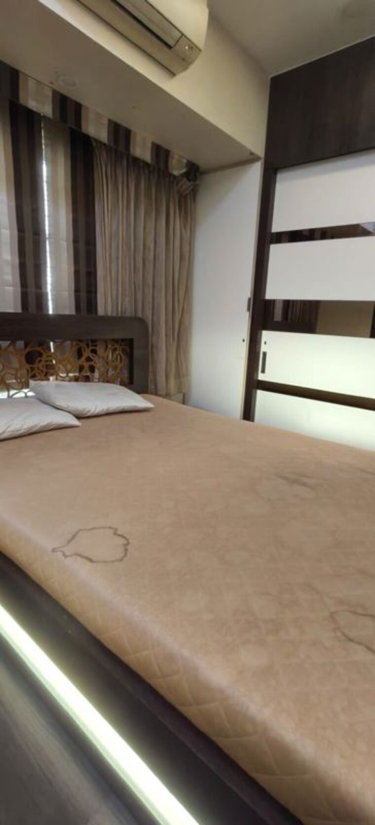 Master Bedroom, k-rahega-palm-springs 4 Bedroom 1800 Sq.Ft. Apartment In Malad West Mumbai 10586097