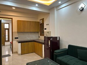Living Room in 1 BHK Apartment at Freedom Fighters Enclave – for Rent