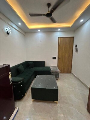Living Room in 1 BHK Apartment at Freedom Fighters Enclave – for Rent