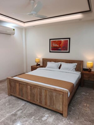 Bedroom in 3 BHK Builder Floor at Greater Kailash I – for Rent