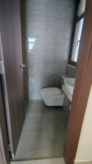 Bathroom in 2 BHK Apartment at Sheth Auris Serenity Tower 3, Malad West – for Rent
