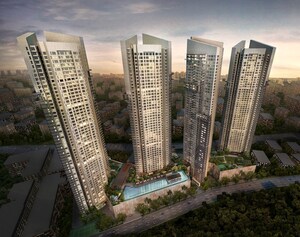 2 BHK Apartment For Rent in Sheth Auris Serenity Tower 3, Malad West
