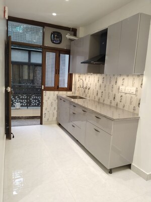Kitchen in 1 BHK Apartment at Khirki Extension – for Rent