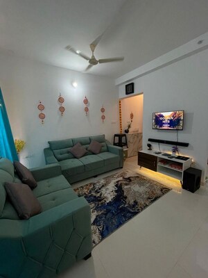 Living Room in 2 BHK Apartment at Godrej Boulevard, Manjari – for Sale