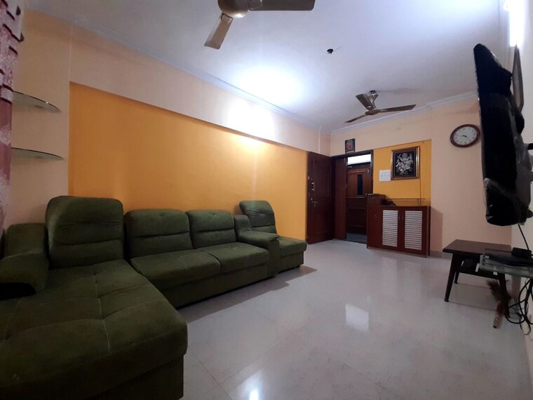Living Room, satellite-garden 2 Bedroom 800 Sq.Ft. Apartment In Goregaon East Mumbai 10586154