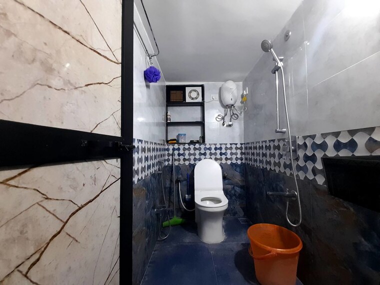 Bathroom, satellite-garden 2 Bedroom 800 Sq.Ft. Apartment In Goregaon East Mumbai 10586154