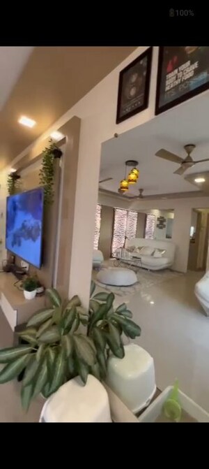 Living Room in 2 BHK Apartment at Sethia Green View, Goregaon West – for Rent