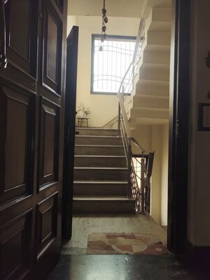 Staircase in 3 BHK Builder Floor at East Of Kailash – for Sale