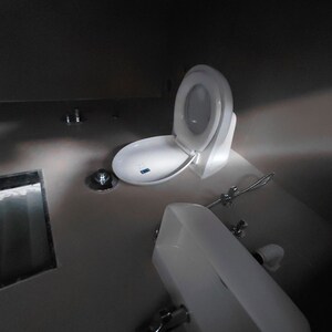 Bathroom in 1 BHK Apartment at Je and Vee Madhuban, Malad East – for Sale