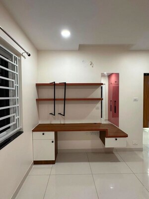 Staircase in 3 BHK Apartment at Aparna Sarovar Zicon, Nallagandla – for Rent