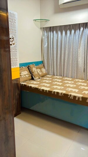 Bedroom in 2 BHK Apartment at Metro The Curve, Malad West – for Rent
