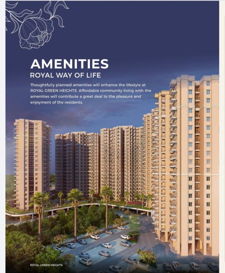 Exterior View, royal-green-heights 3 Bedroom 1010 Sq.Ft. Apartment In Sector 62 Gurgaon 10586279