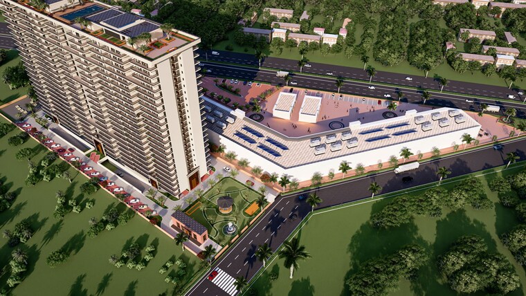 Exterior View, kharar road 3 Bedroom 1780 Sq.Ft. Apartment In Kharar Road Mohali 10586287