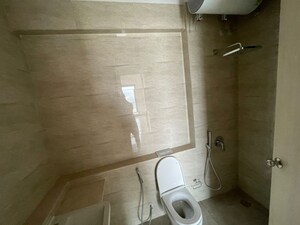 Bathroom in 3.5 BHK Apartment at Adani Ten BKC, Bandra East – for Rent