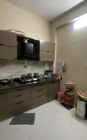 Kitchen in 2 BHK Builder Floor at Vijay Nagar – for Rent