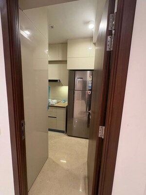 Bathroom in 2 BHK Apartment at Hiranandani Highland, Powai – for Rent