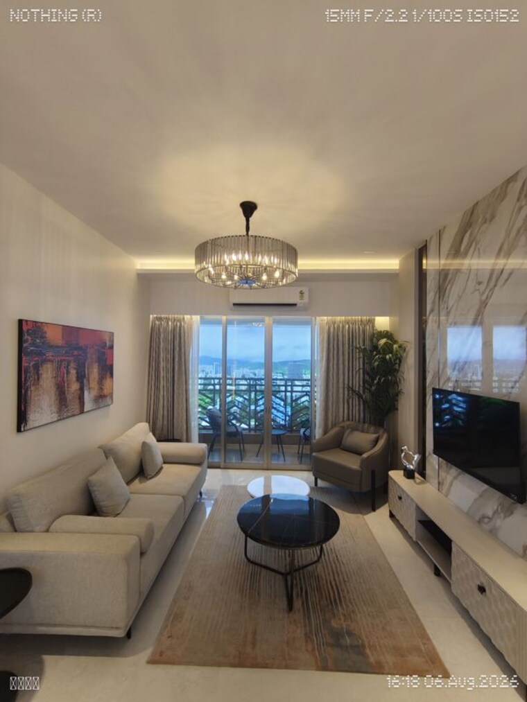 Living Room, shilphata 1 Bedroom 488 Sq.Ft. Apartment In Shilphata Thane 10586363