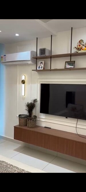 Living Room in 3 BHK Apartment at Hermitage Centralis, Vip Road – for Sale