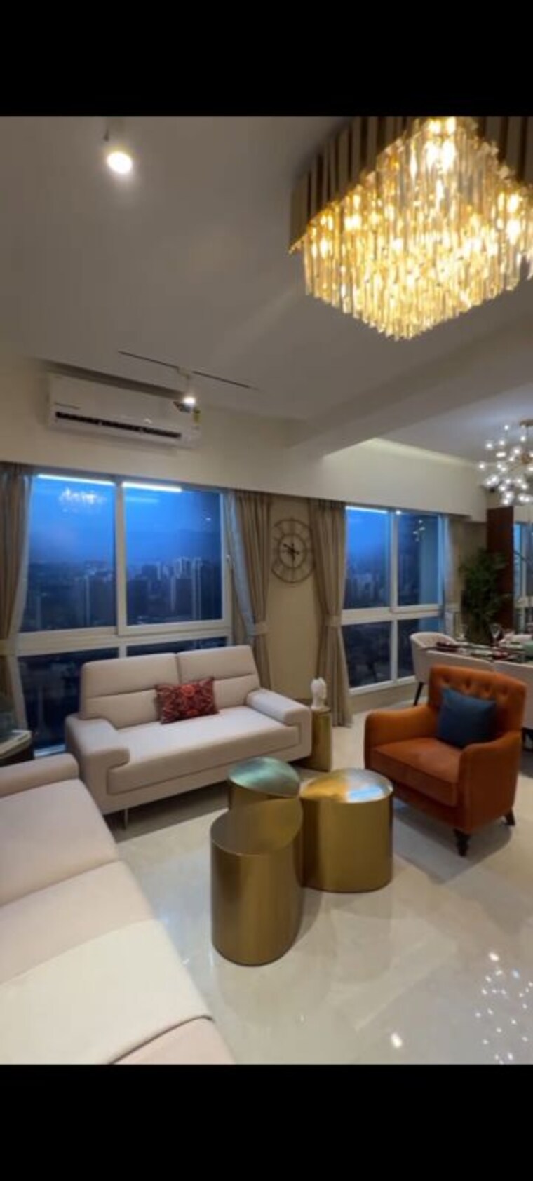 Living Room, satre-happynest 1 Bedroom 420 Sq.Ft. Apartment In Kanjurmarg East Mumbai 10586382