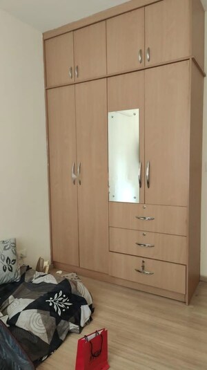 Bathroom in 3 BHK Apartment at DLF Westend Heights New Town, Akshayanagar – for Rent