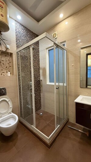 Building Lobby in 3 BHK Builder Floor at Sushant Lok I – for Rent