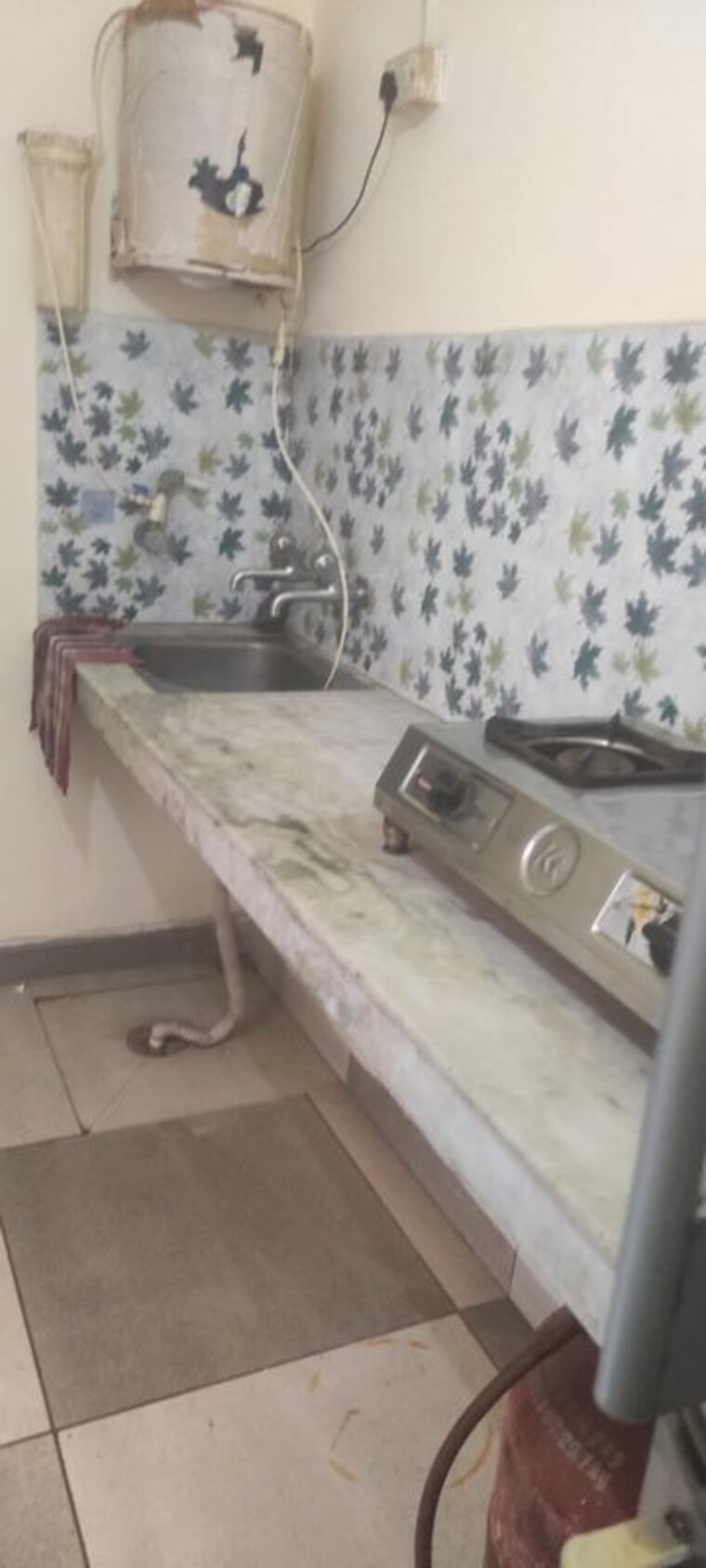 Kitchen, sector 35 1 Bedroom 500 Sq.Ft. Builder Floor In Sector 35 Chandigarh 10586466