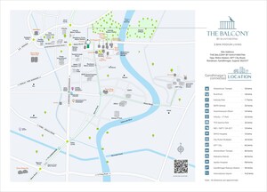 3 BHK Builder Floor – Map Location View at Randesan - for Sale
