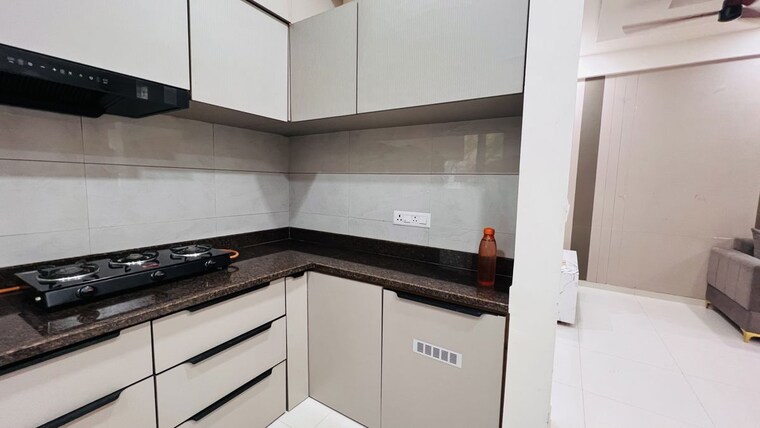 Kitchen, shaligram-prime 3 Bedroom 1800 Sq.Ft. Apartment In Ghuma Ahmedabad 10586463