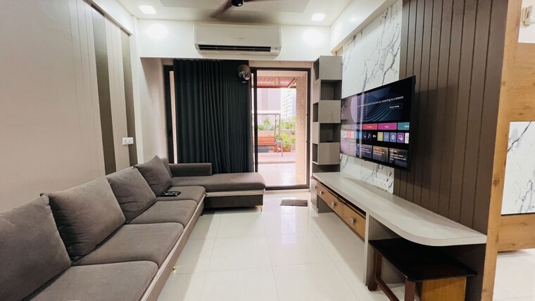 Kitchen, shaligram-prime 3 Bedroom 1800 Sq.Ft. Apartment In Ghuma Ahmedabad 10586463