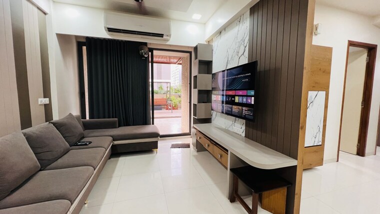 Kitchen, shaligram-prime 3 Bedroom 1800 Sq.Ft. Apartment In Ghuma Ahmedabad 10586463